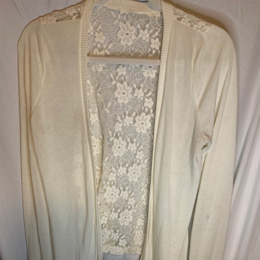 Floral Lace Cover Up Size Large